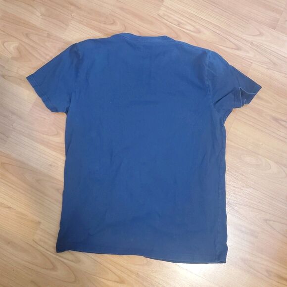 NEW Hollister T Shirt Mens Medium Blue Must Have Collection Casual Outdoor - Picture 3 of 5